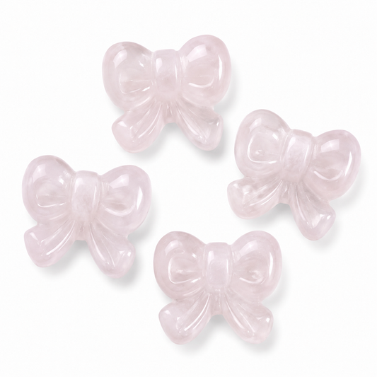 Rose Quartz Mini Bows