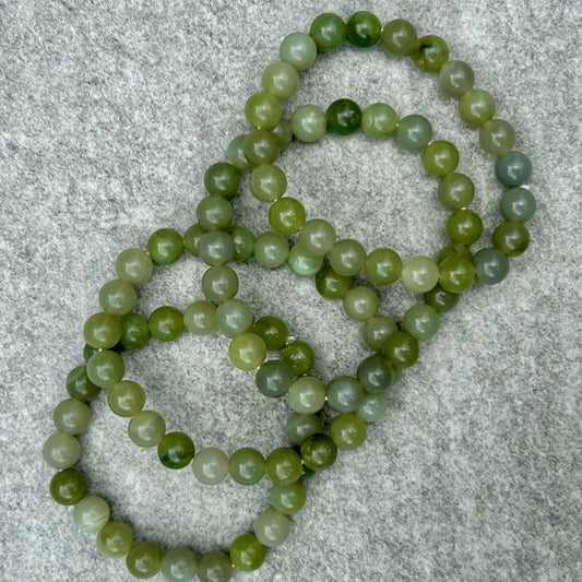 Green Jade 6mm Bracelets