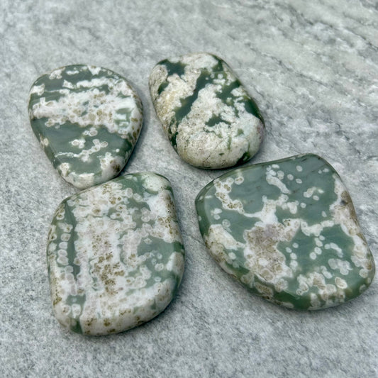 Peace Jade Palm Stones