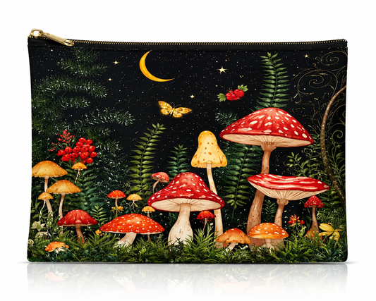 Mystical Mushroom Accessory Bag