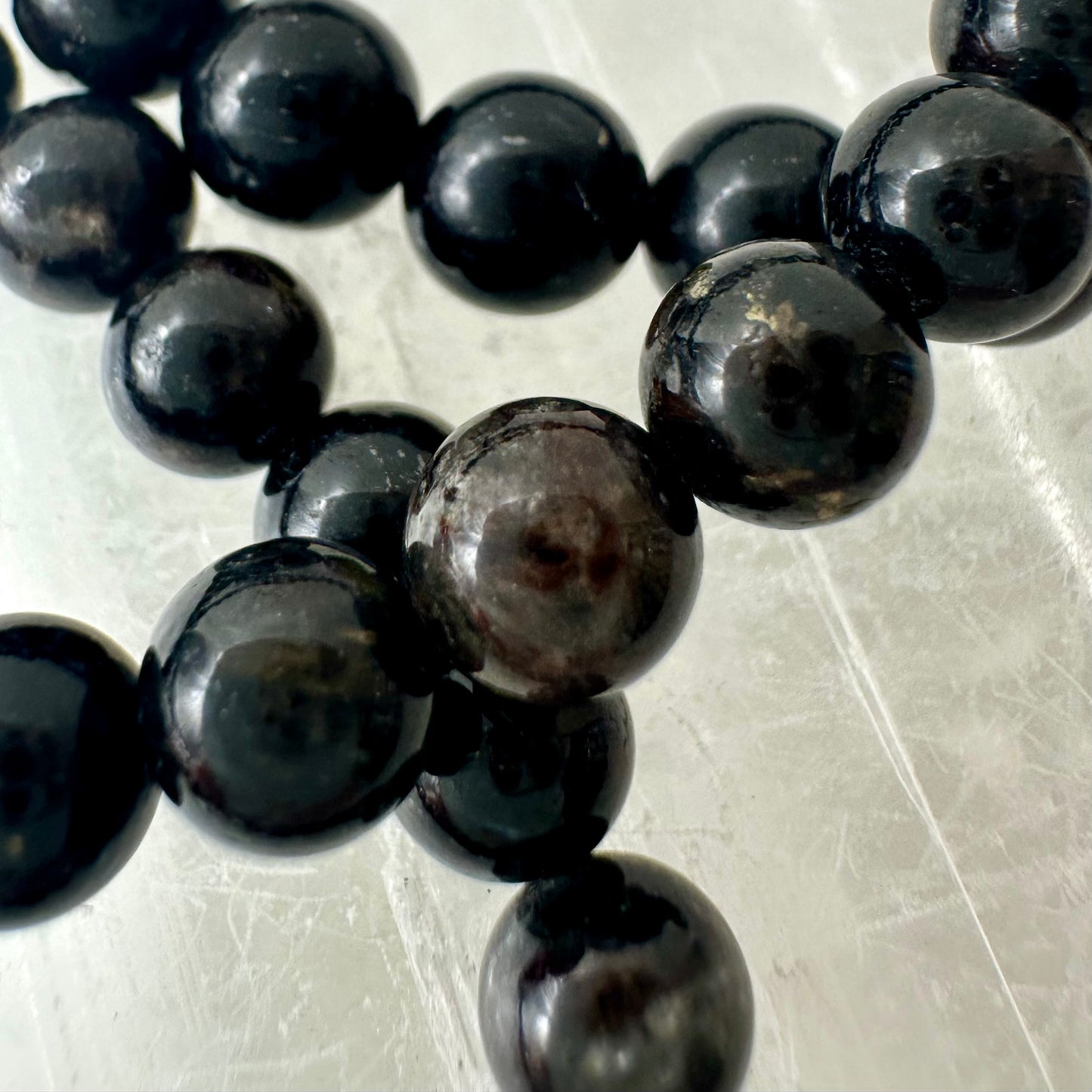 Arfvedsonite 6mm Bracelet