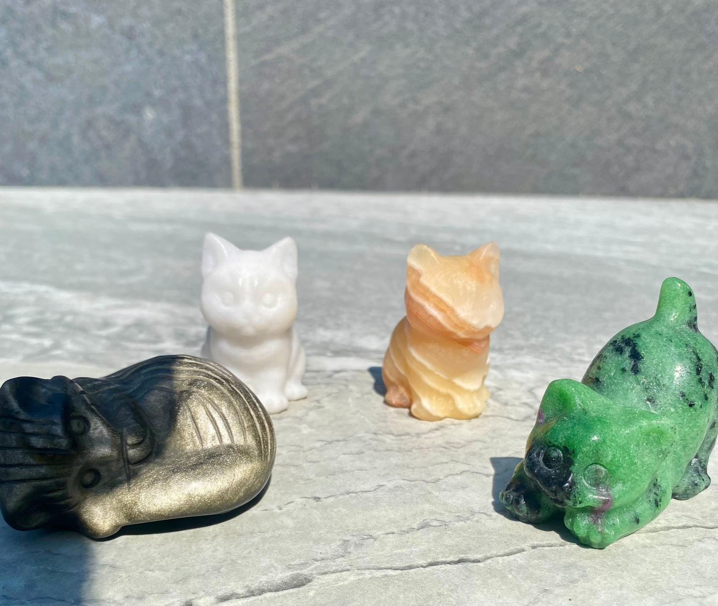 Cat Carvings