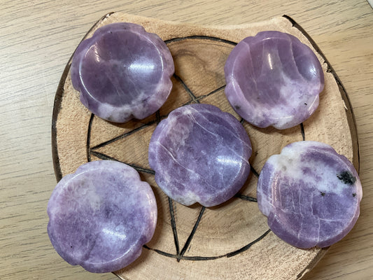 Lepidolite Worry Stone