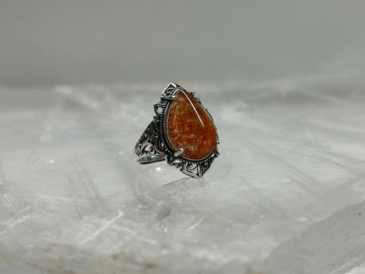 Sunstone Adjustable Ring