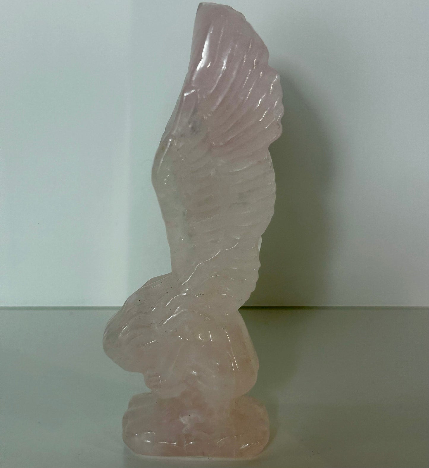 Rose Quartz Fallen Angel