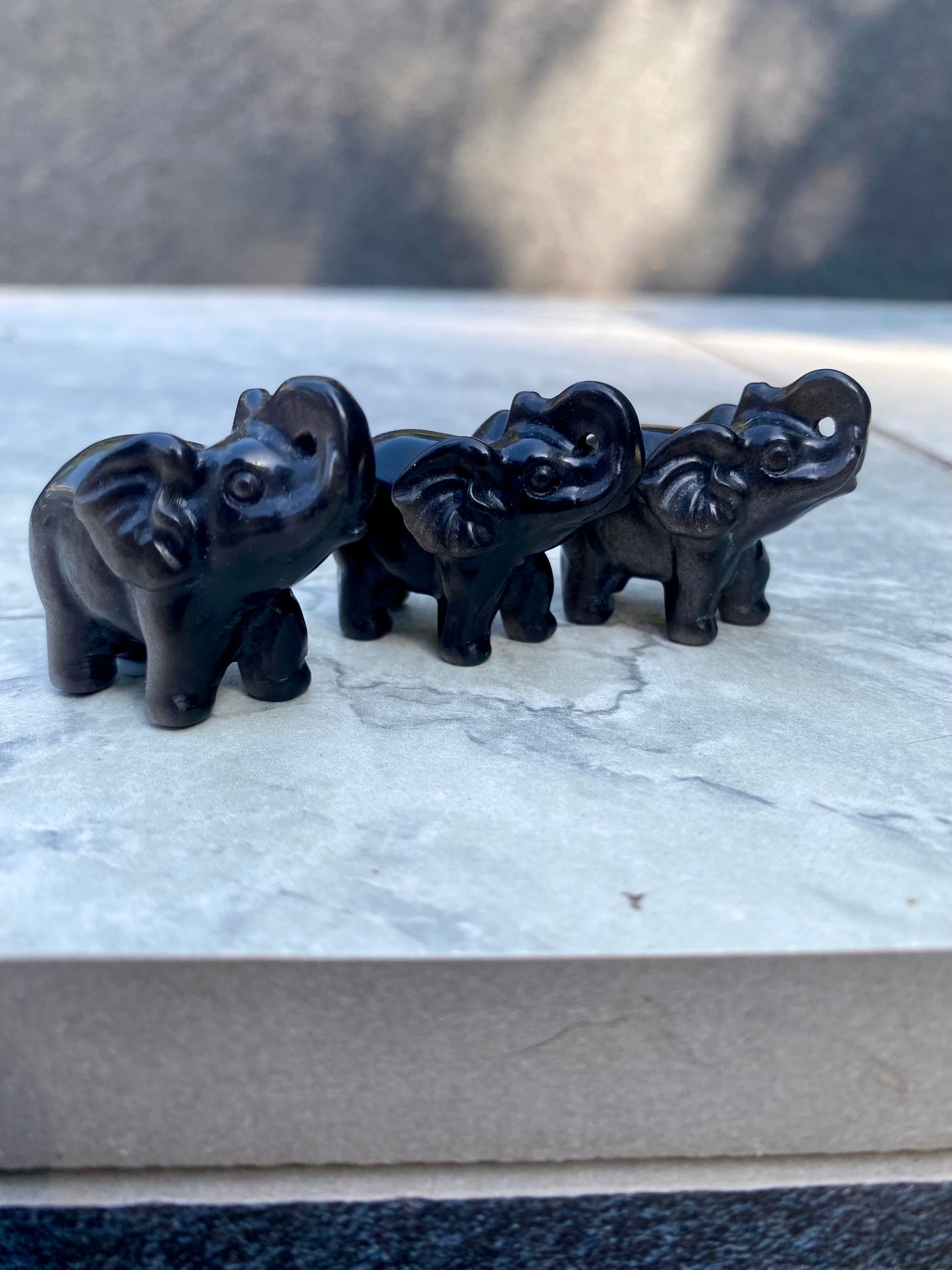 Silver Sheen Carvings