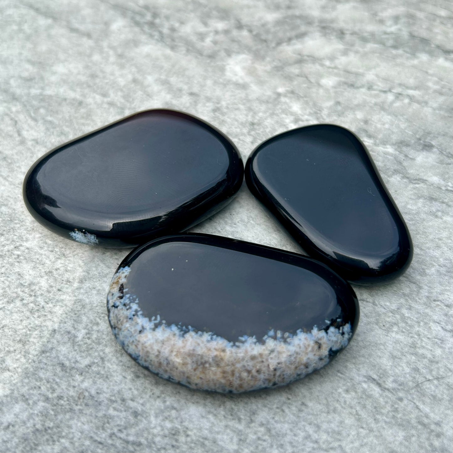 Onxy Palm Stones
