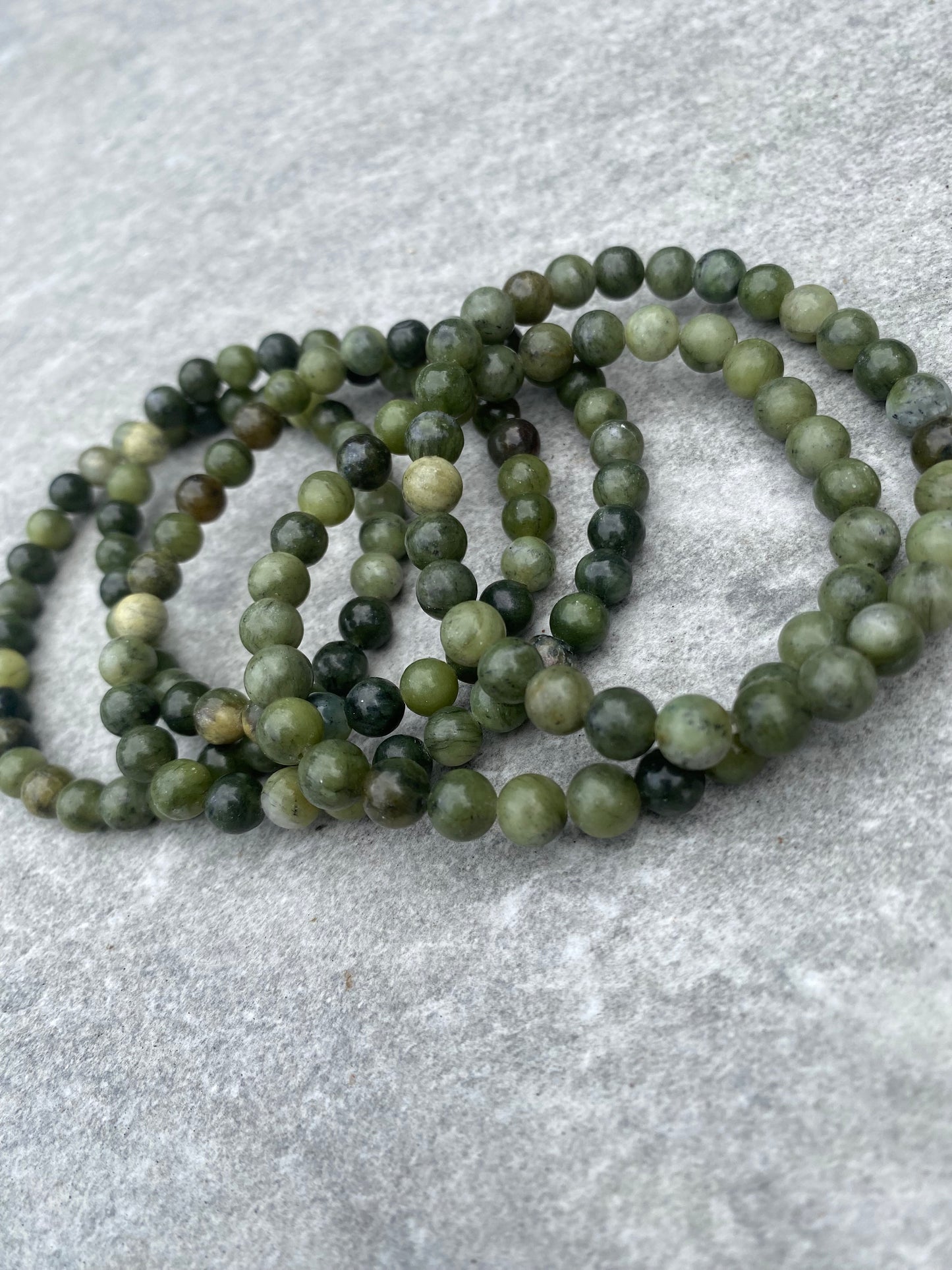 Nifty Jade Bracelets 6mm