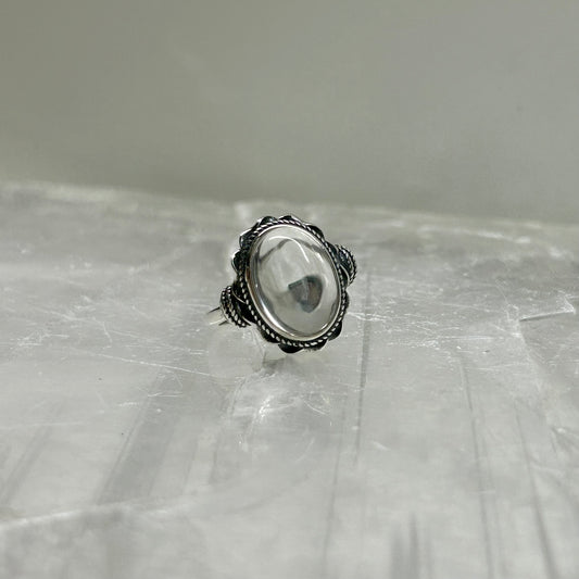 Quartz Adjustable Ring