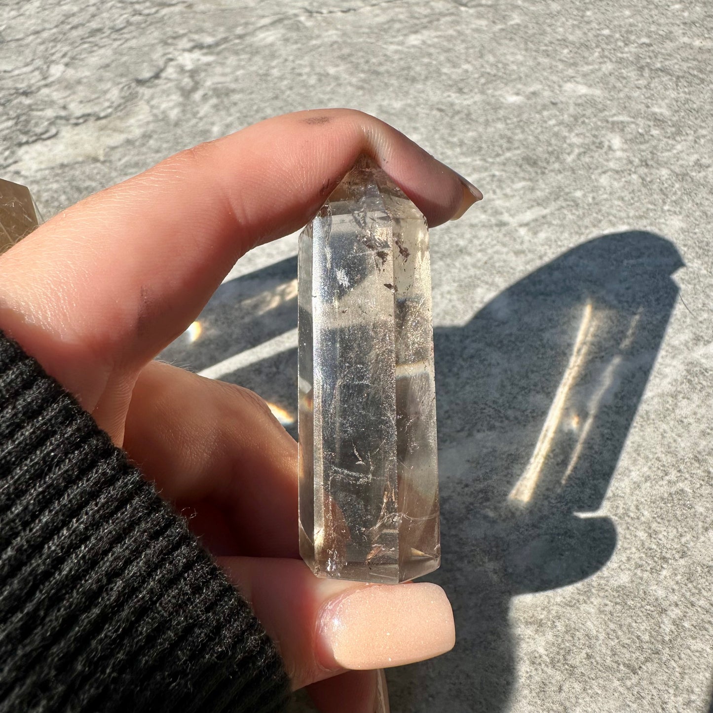 Smokey Quartz Towers