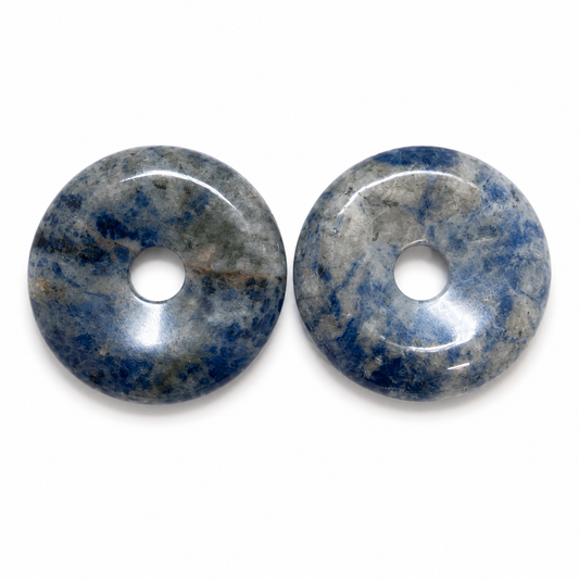 Sodalite Crystal Doughnuts
