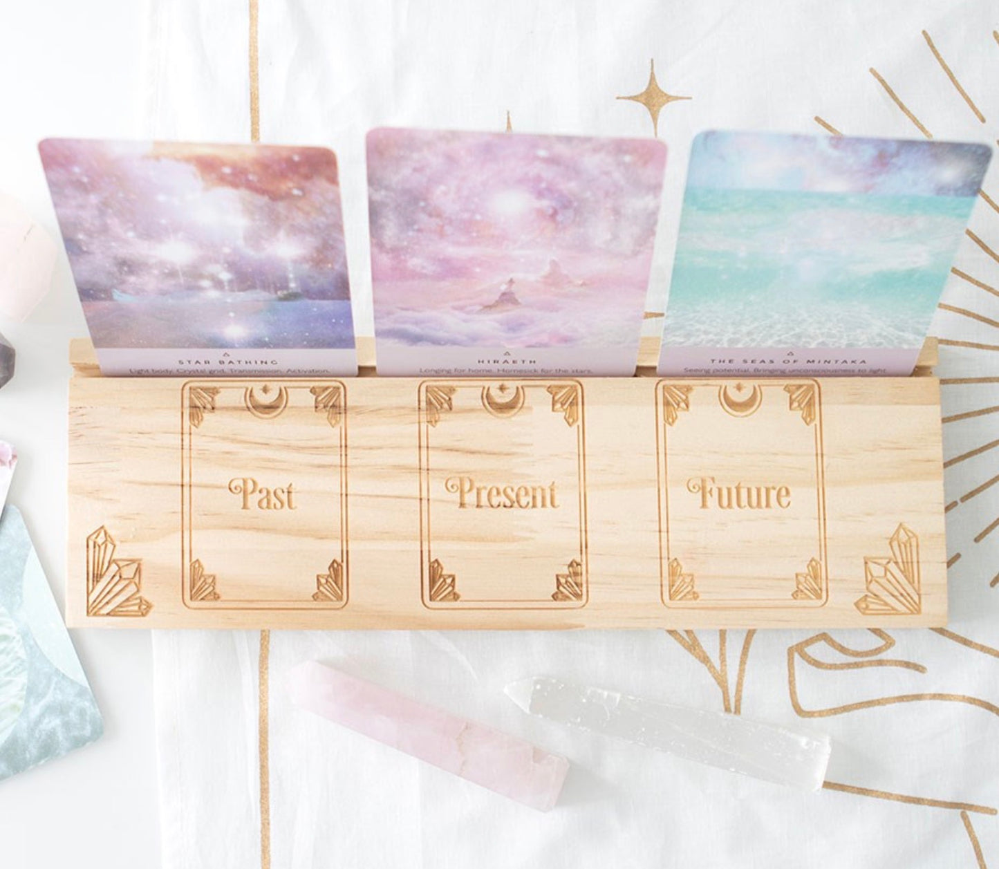 Past, Present and future Tarot Cards