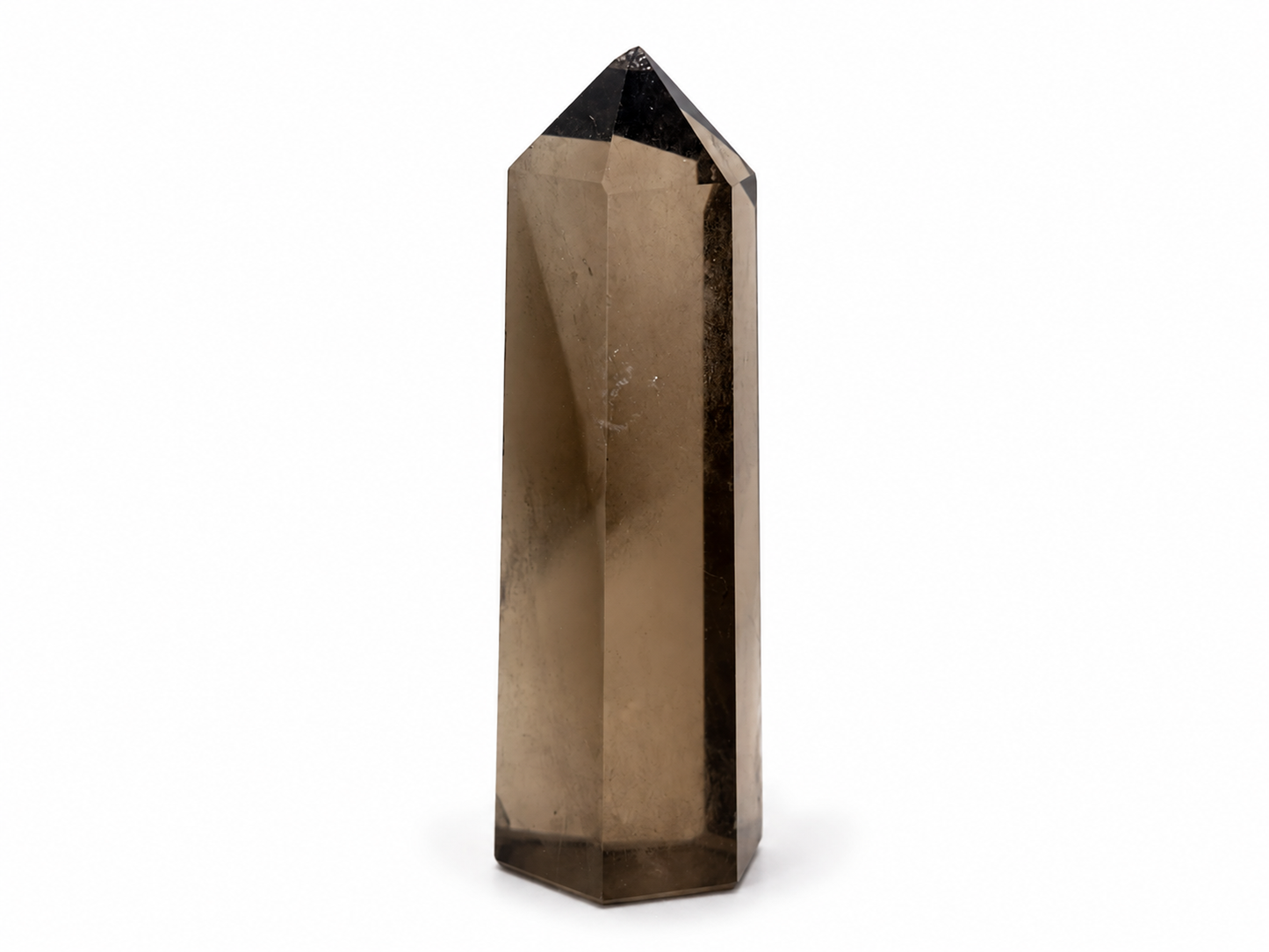 Smoky Quartz Tower – Chipped Tip