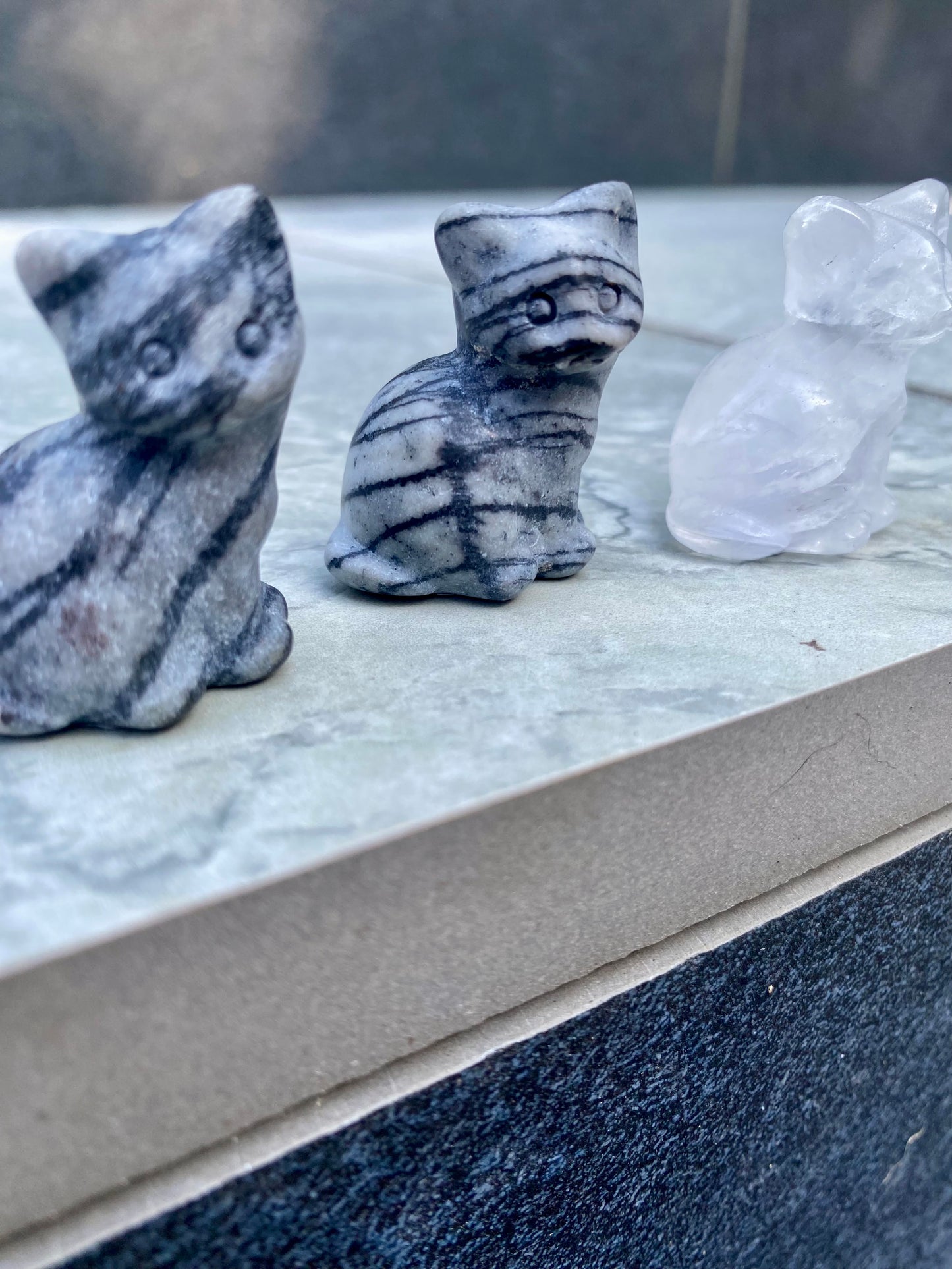 Cat Carvings