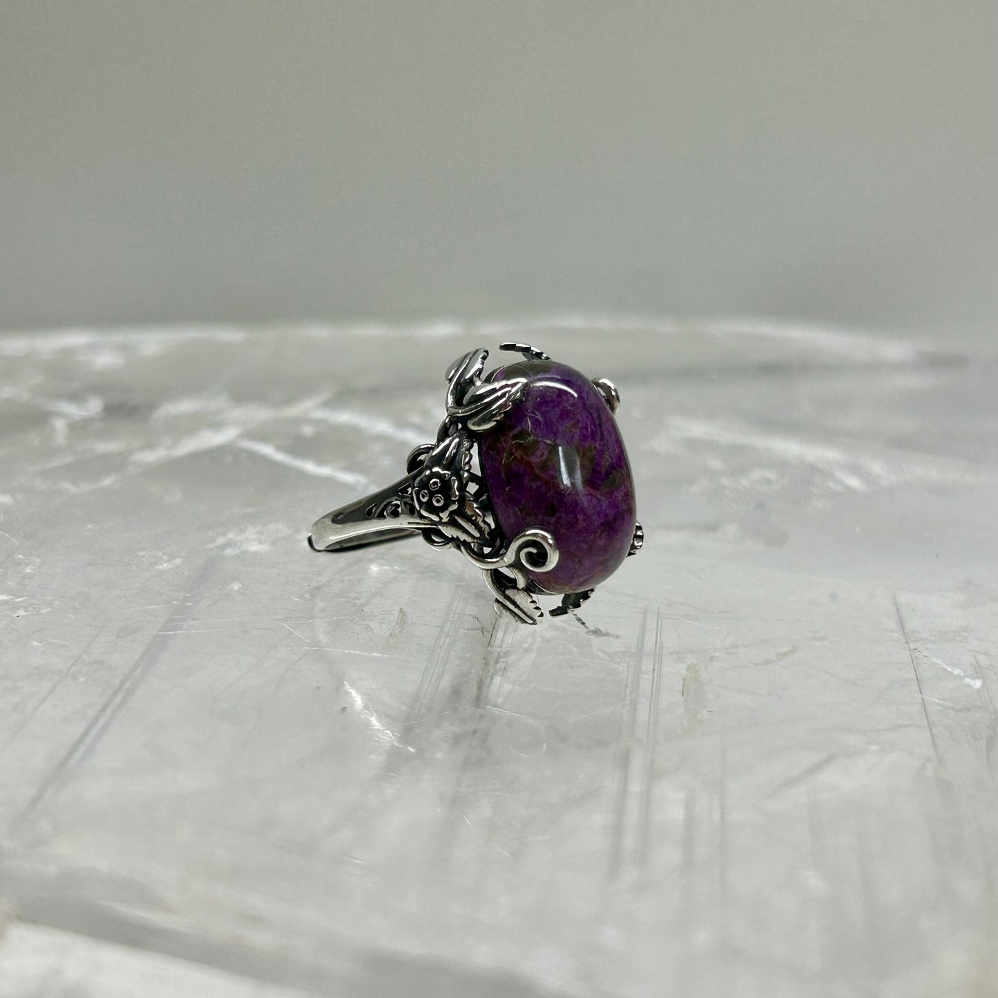 Phosphosiderite Adjustable Ring