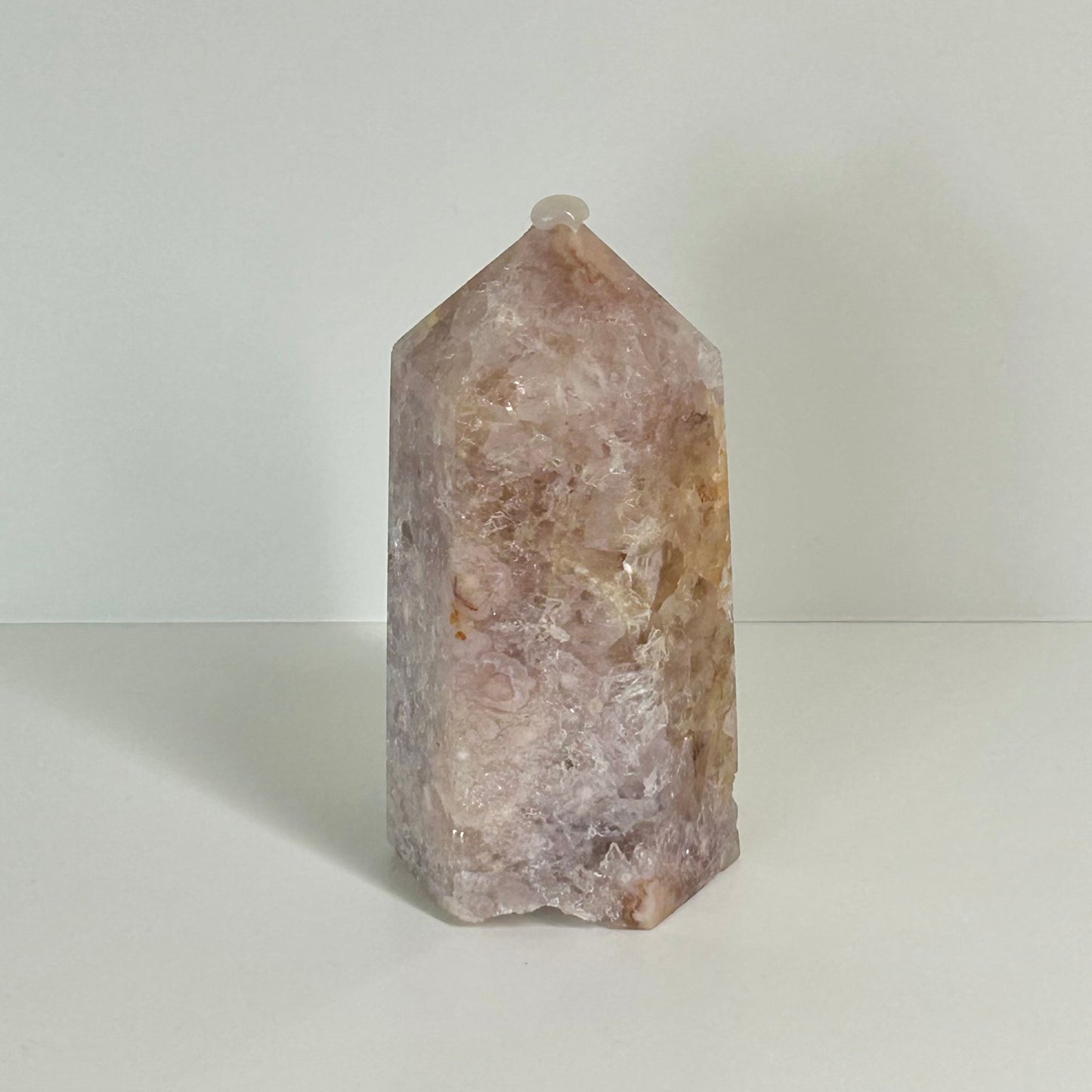 Pink Amethyst & Flower Agate