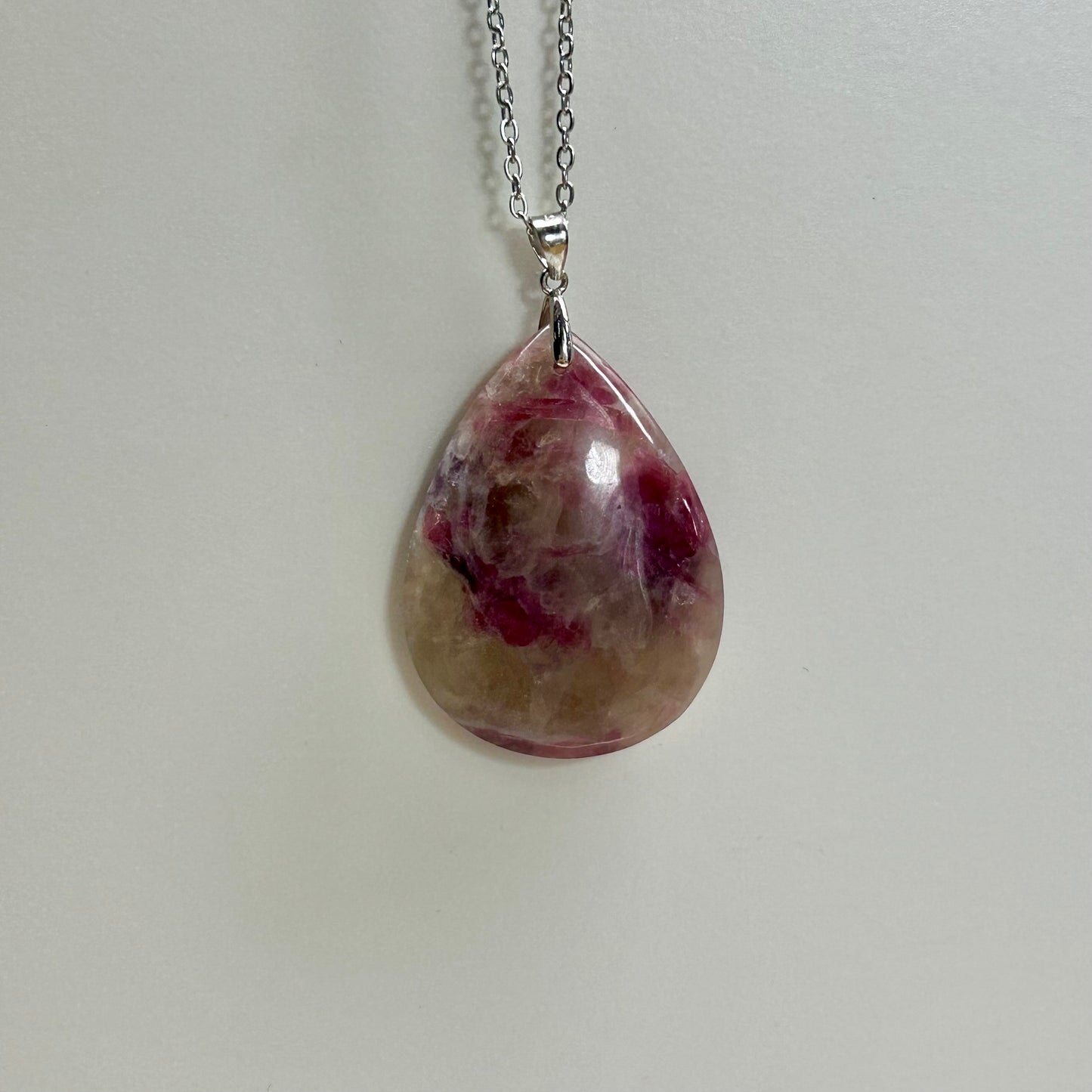 Pink Tourmaline Necklace
