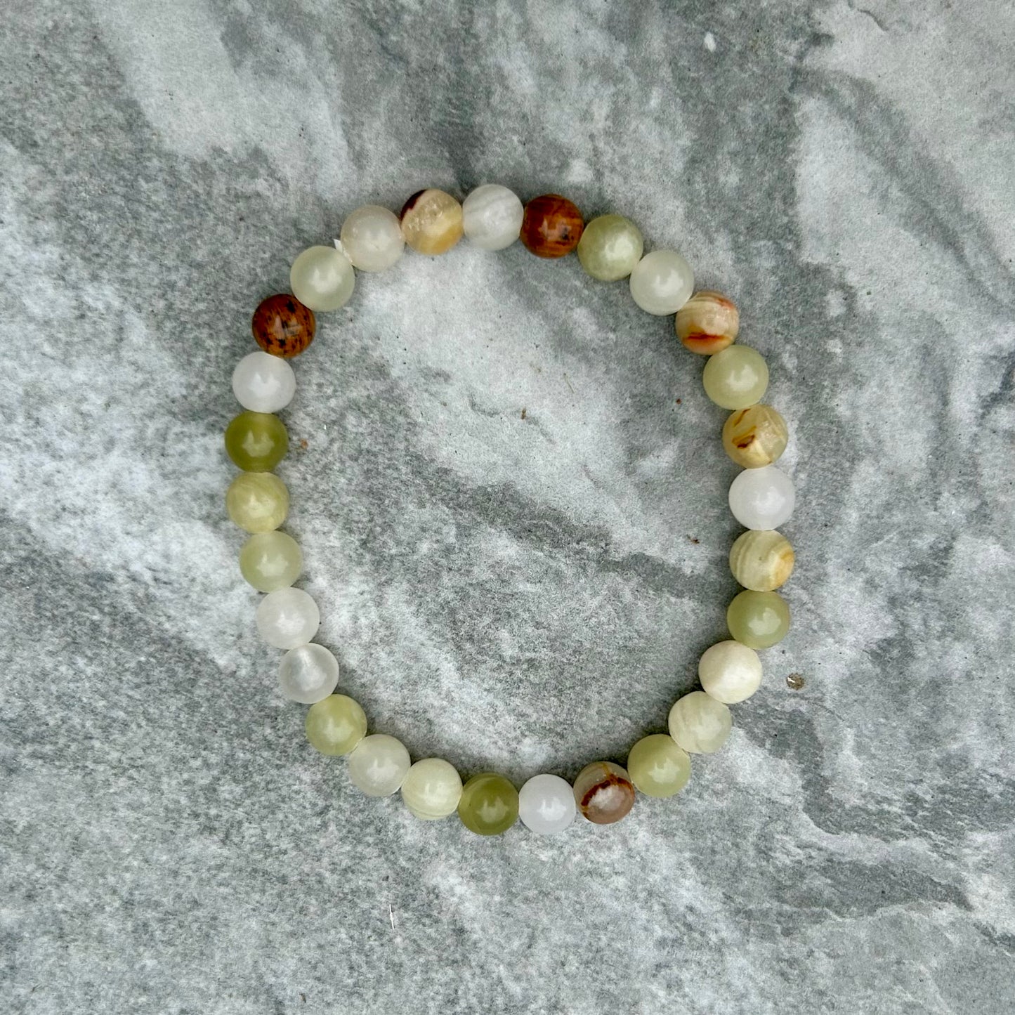 African Jade Bracelets 6mm