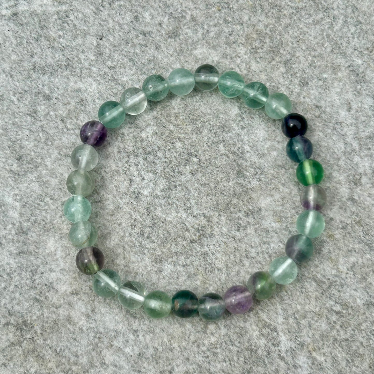 Fluorite 6mm Bracelet