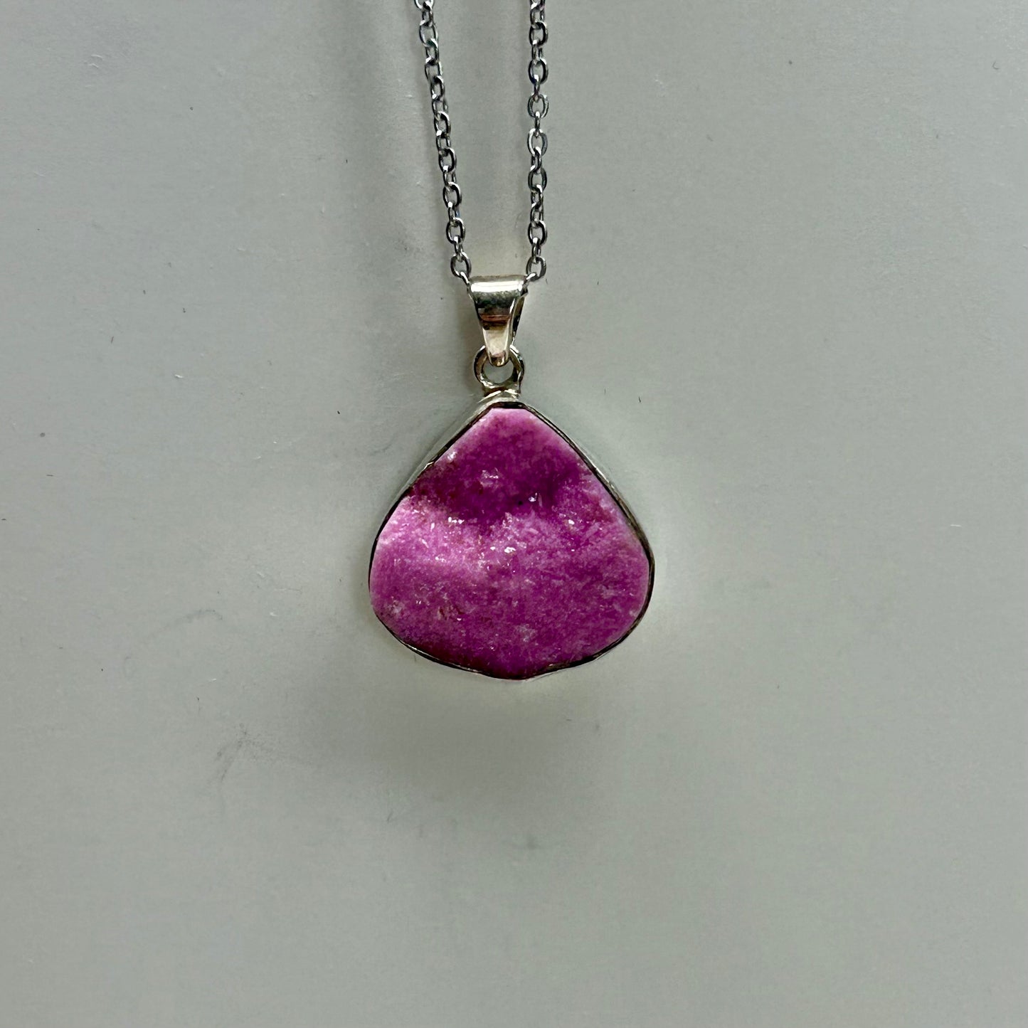 Colbolt Calcite Necklace