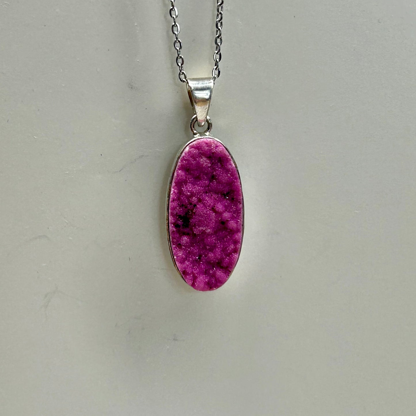 Colbolt Calcite Necklace