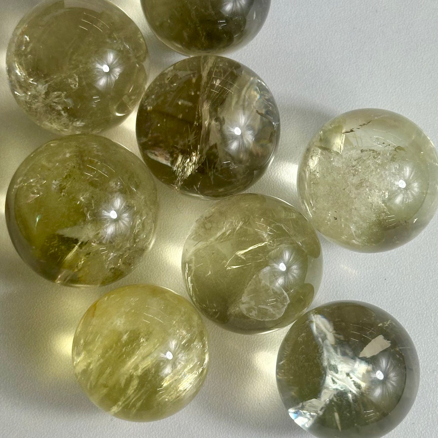 Mini Citrine Sphere