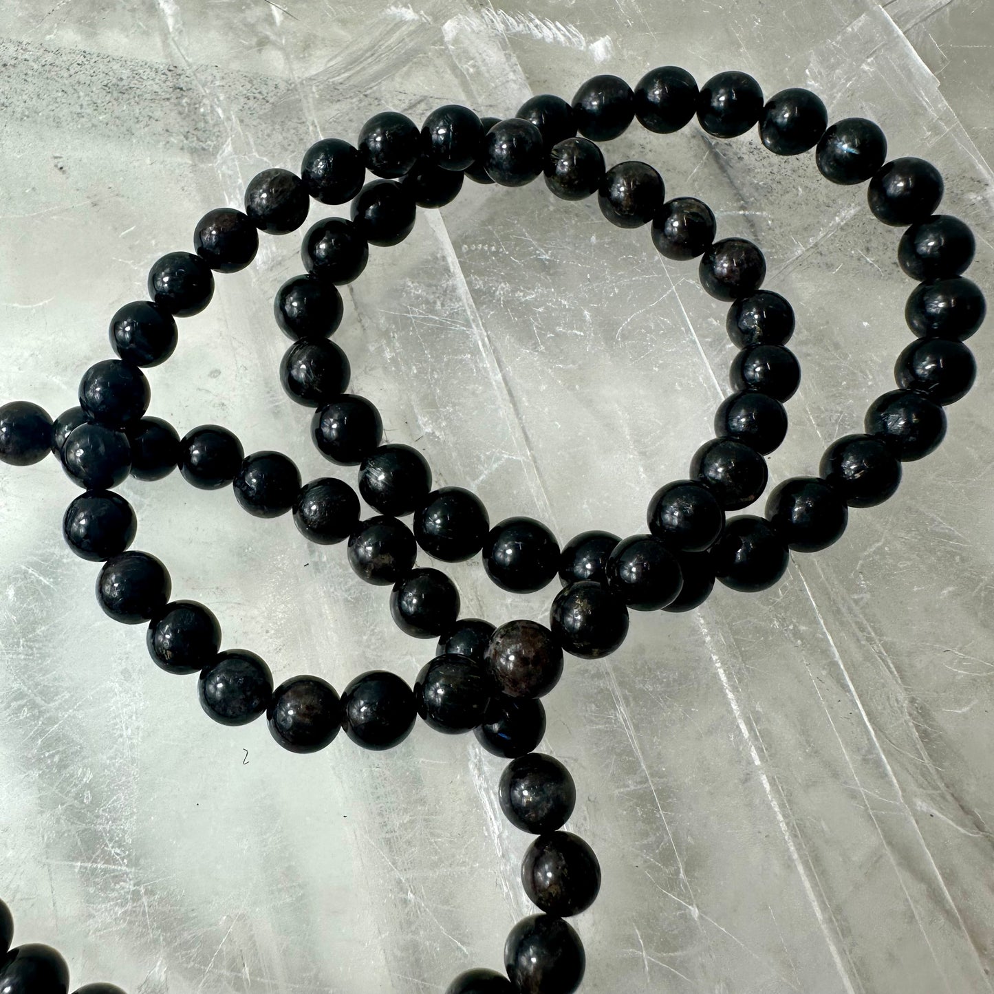 Arfvedsonite 6mm Bracelet