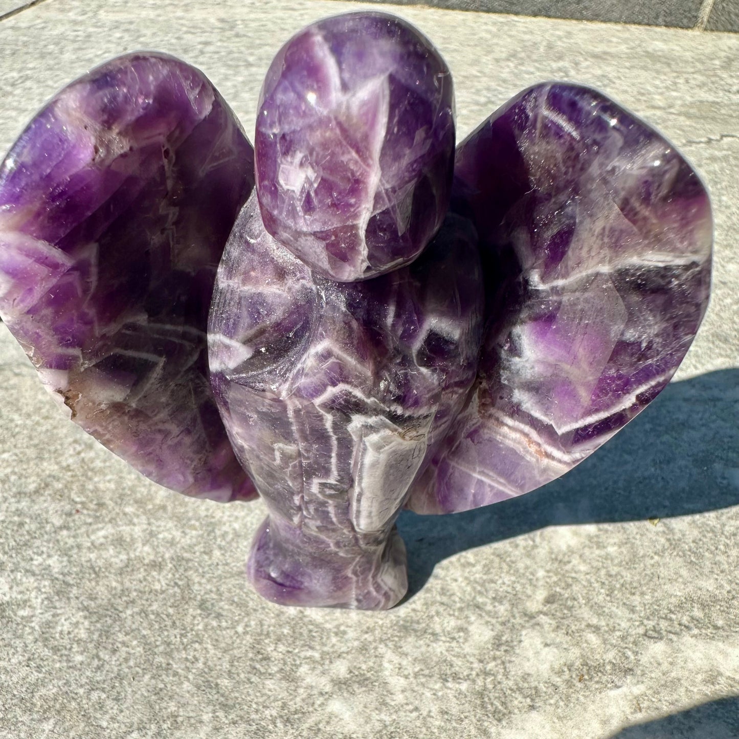 Dream Amethyst Angel Carvings