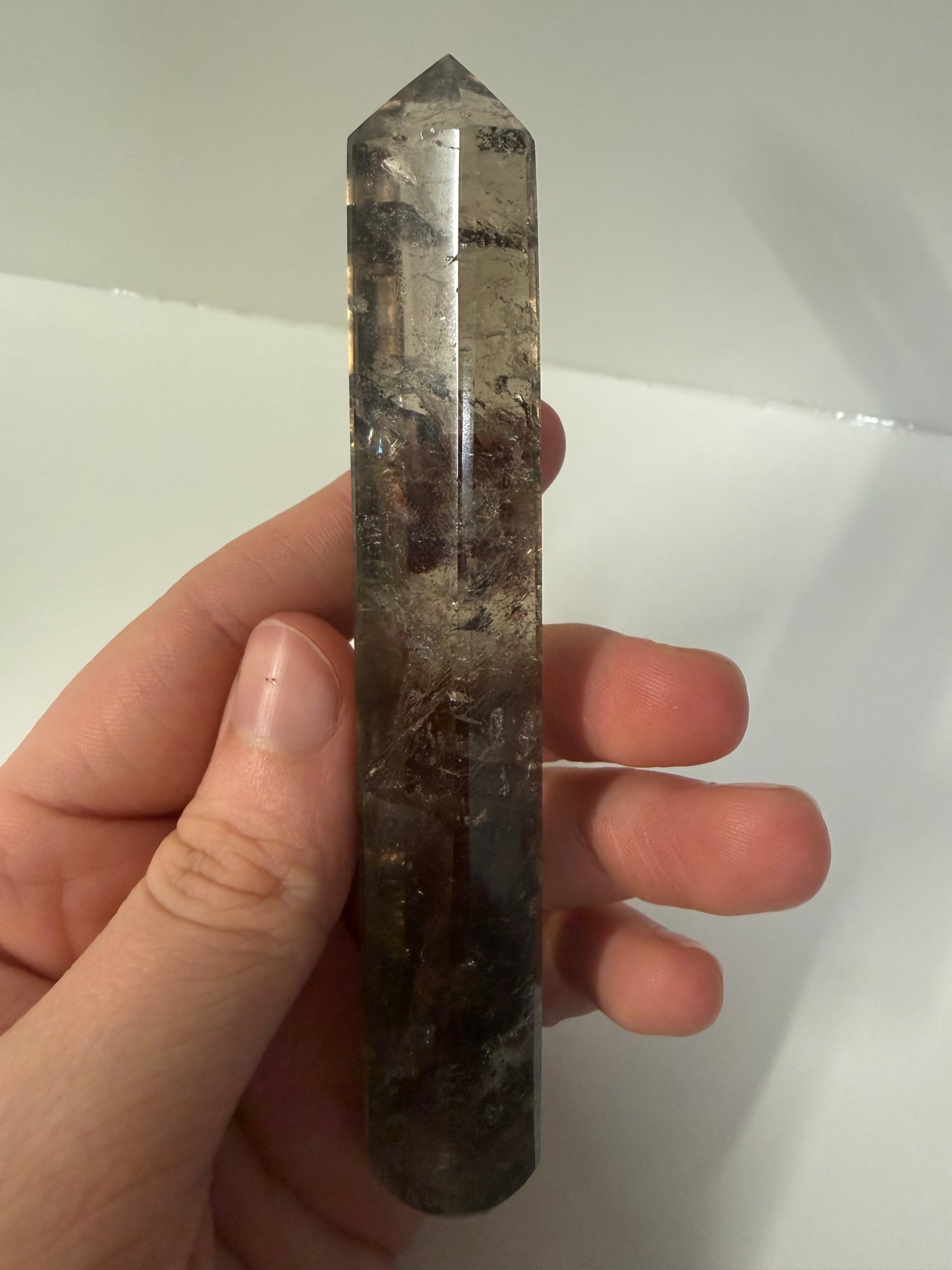 Smokey Quartz Crystal Wand