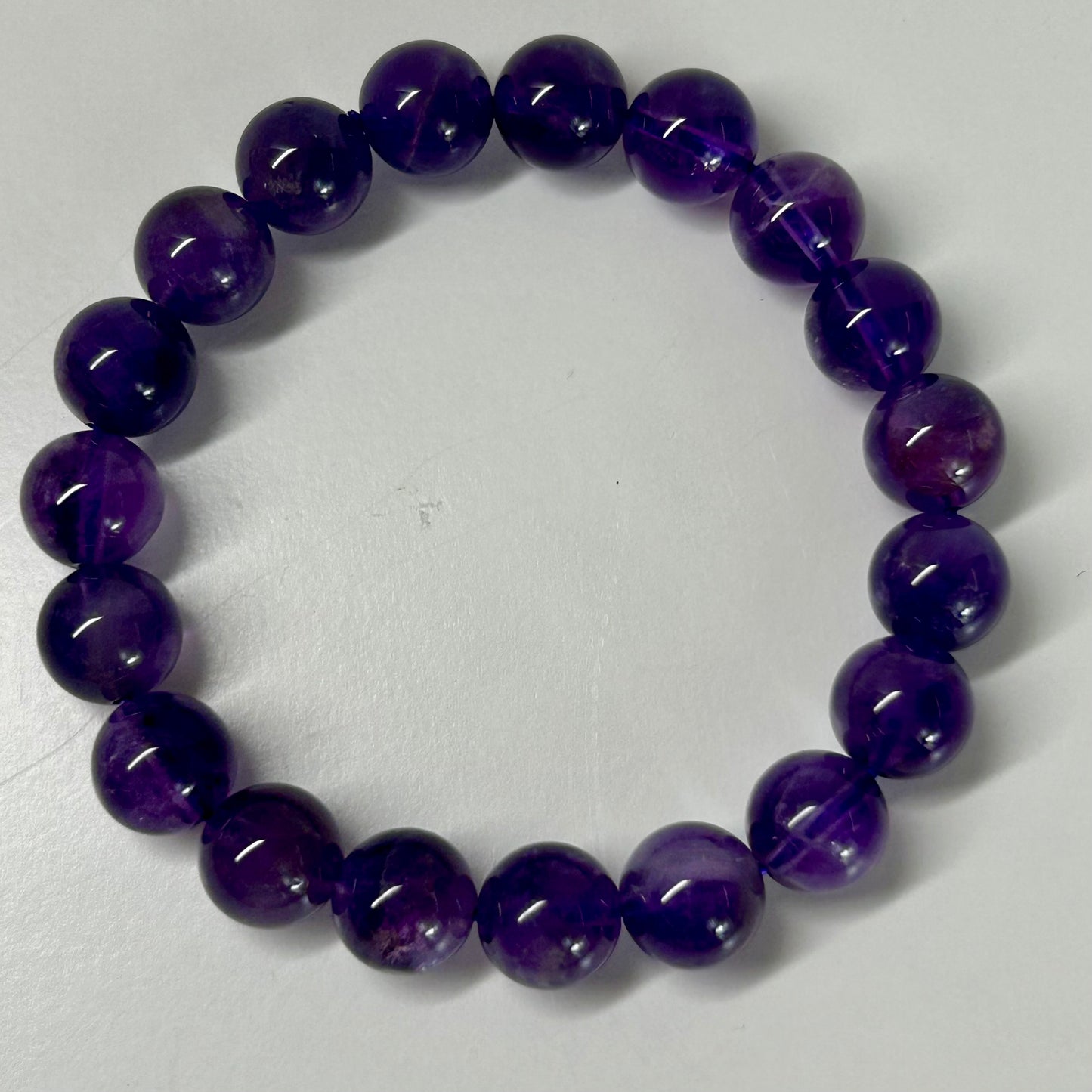 Amethyst 10mm Bracelet