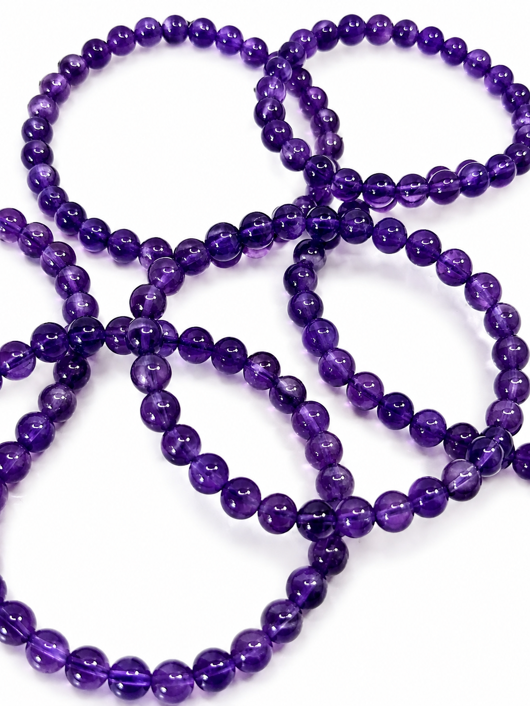 Amethyst 6 mm Bracelet