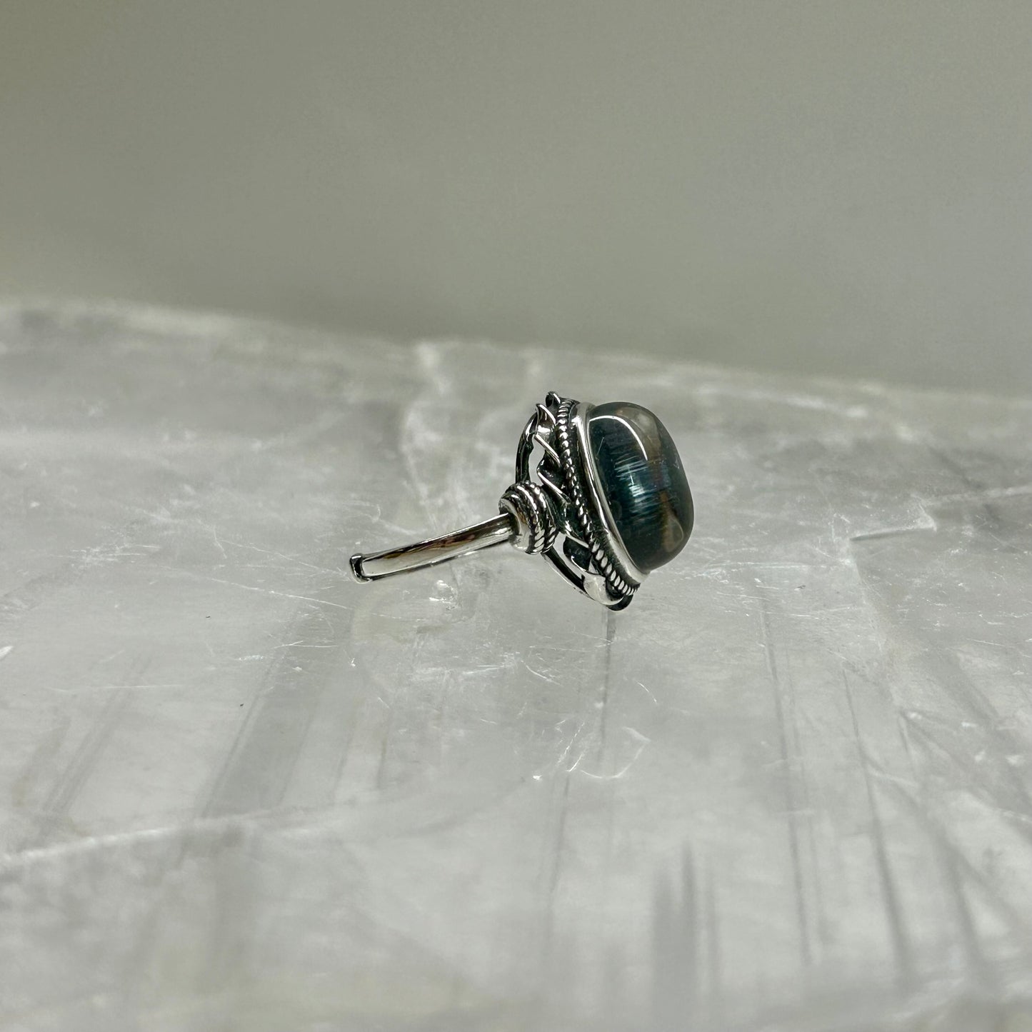 Quartz Adjustable Ring