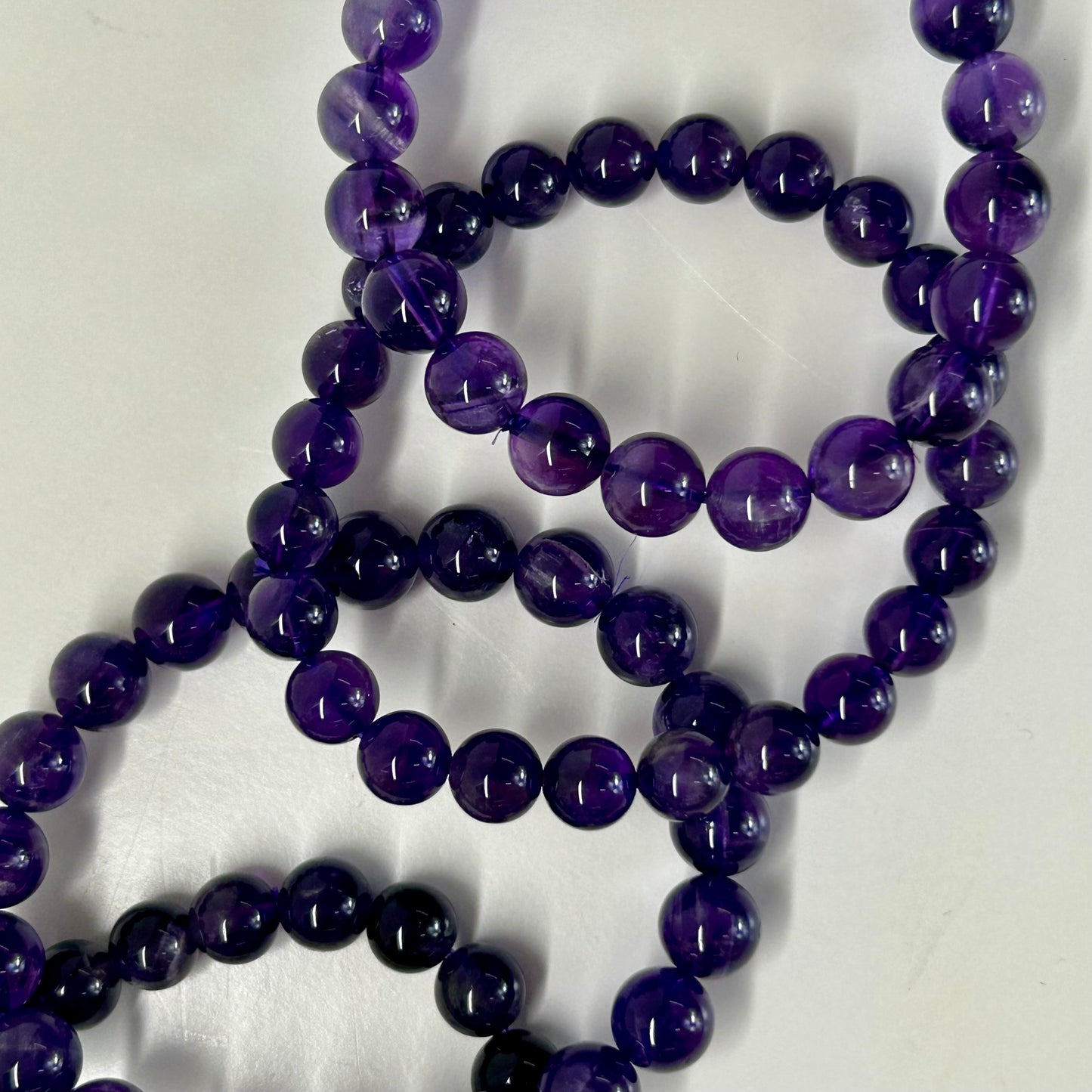 Amethyst 8mm Bracelet