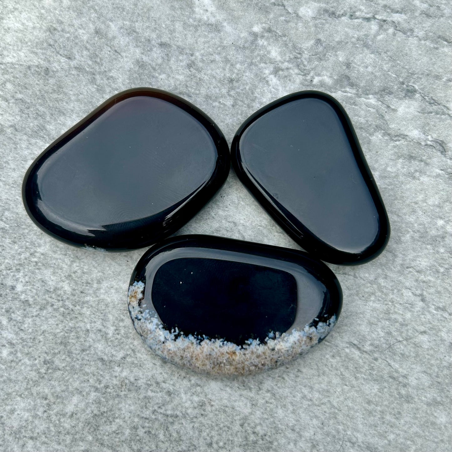Onxy Palm Stones