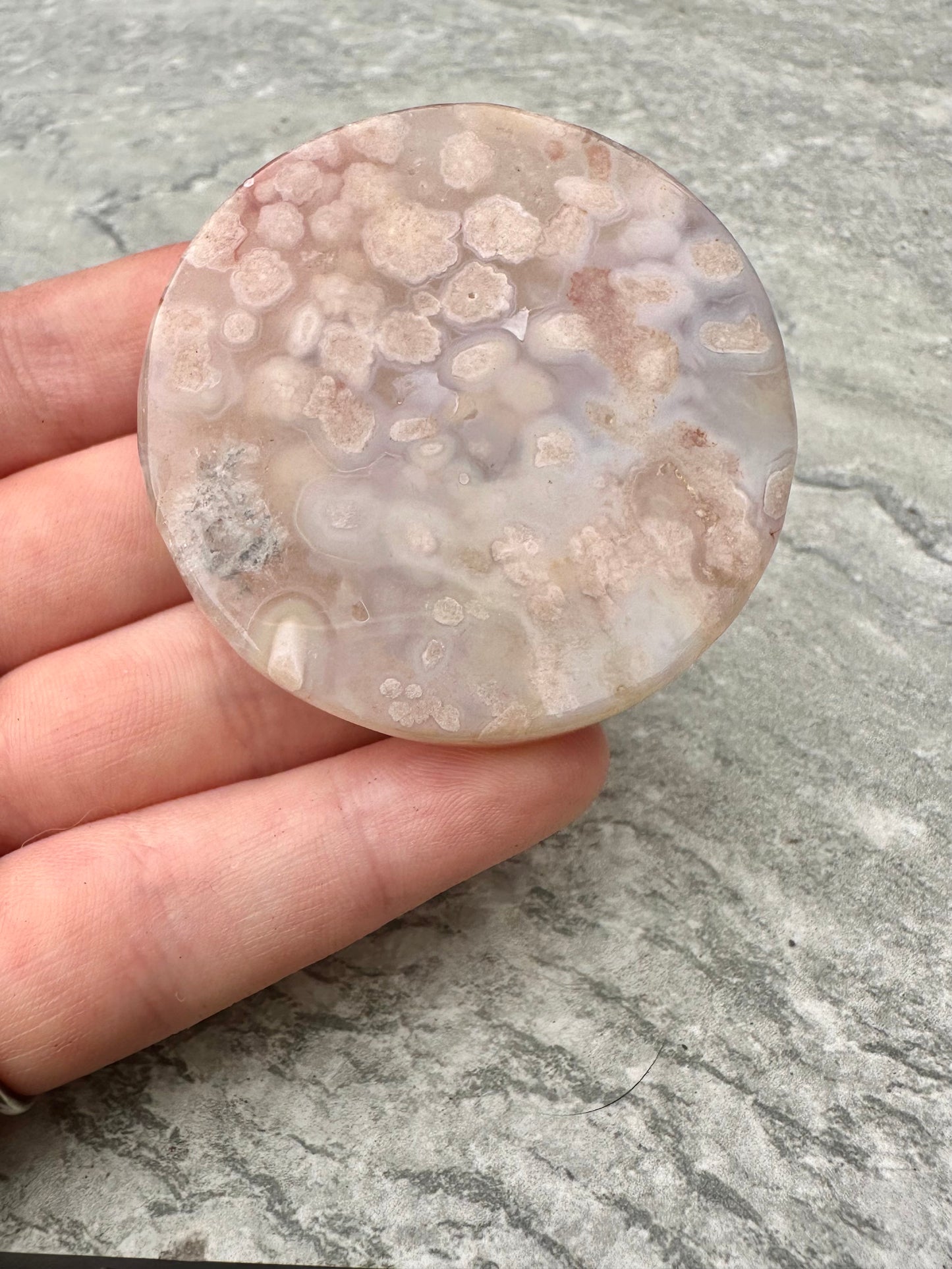 Flower agate