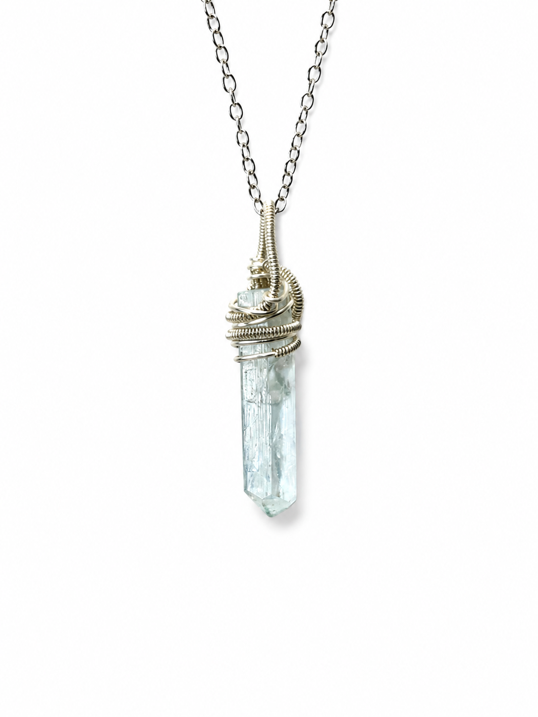High Grade Aquamarine Pendant
