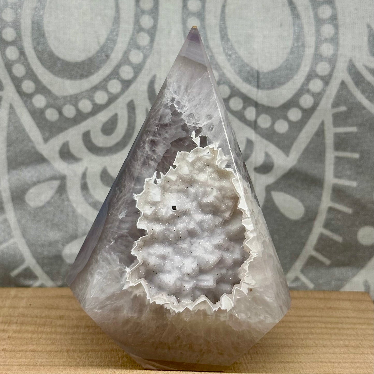 Quartz & Agate Point Statement Piece