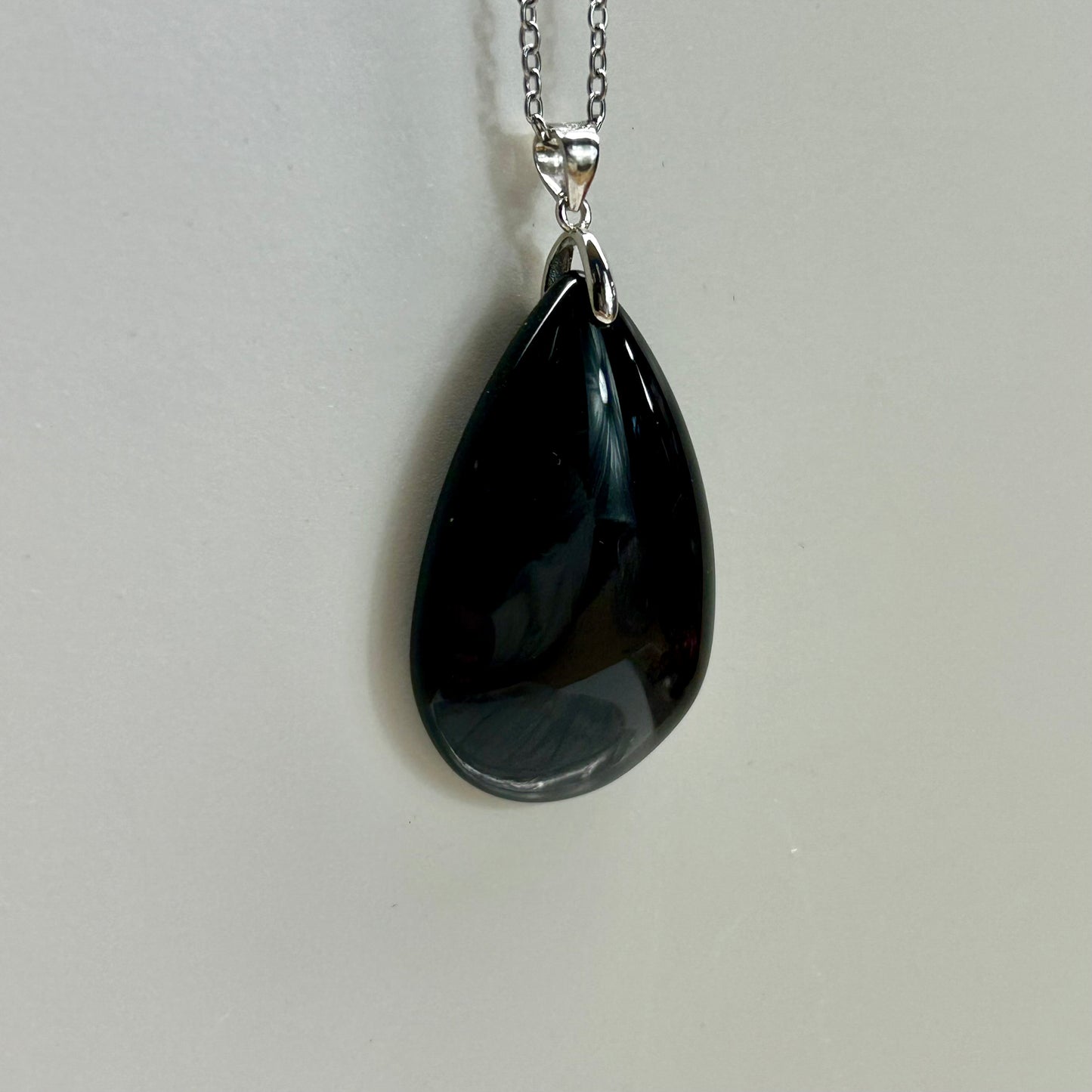 Rainbow Obsidian Necklace