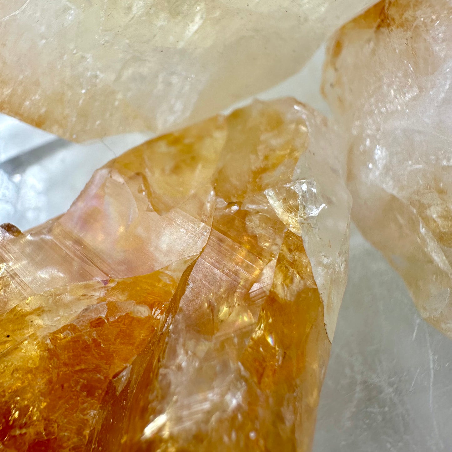 Citrine Raw Points