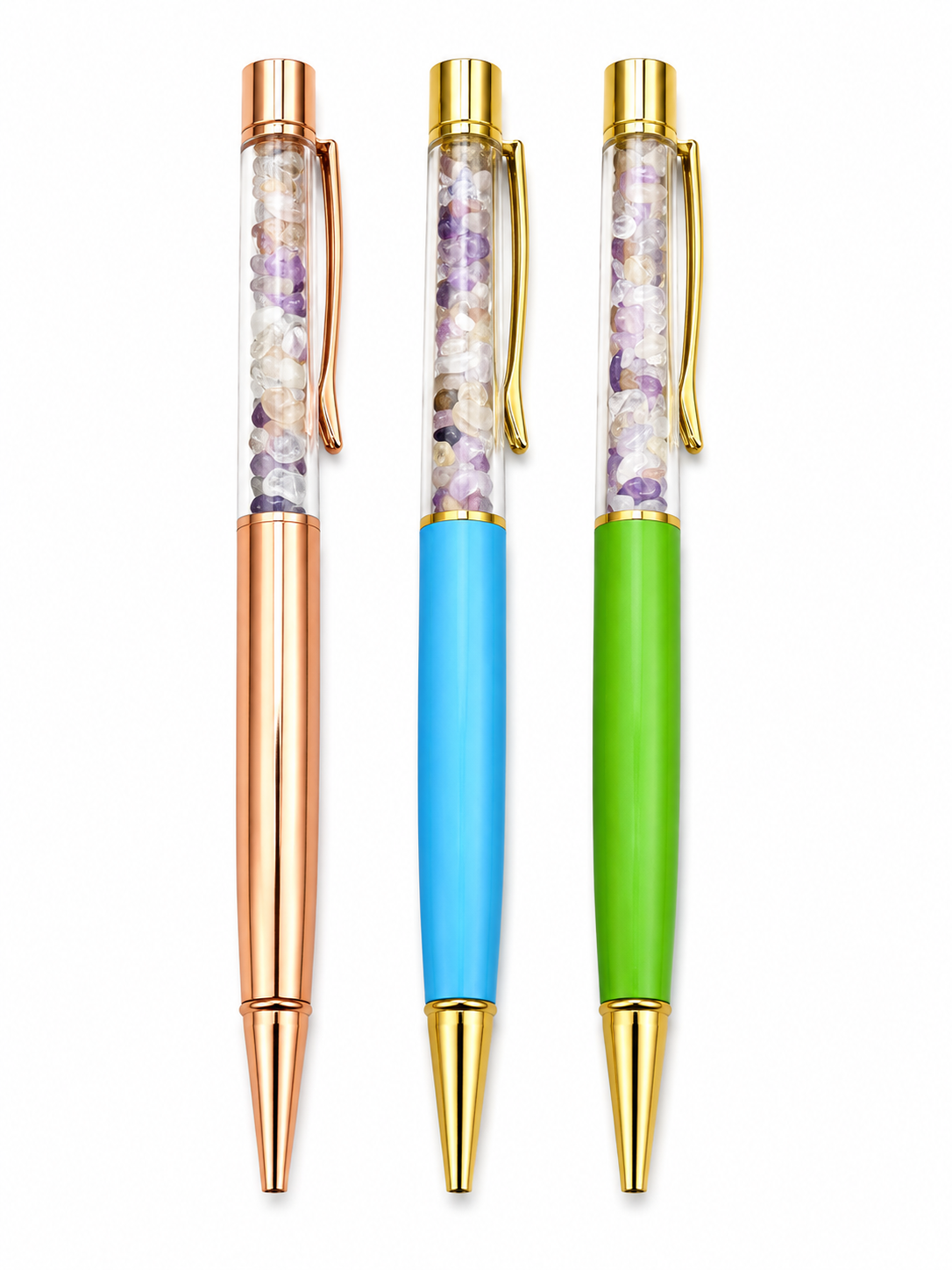 Amethyst Crystal Pens