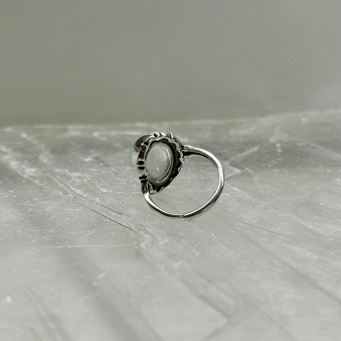 Quartz Adjustable Ring
