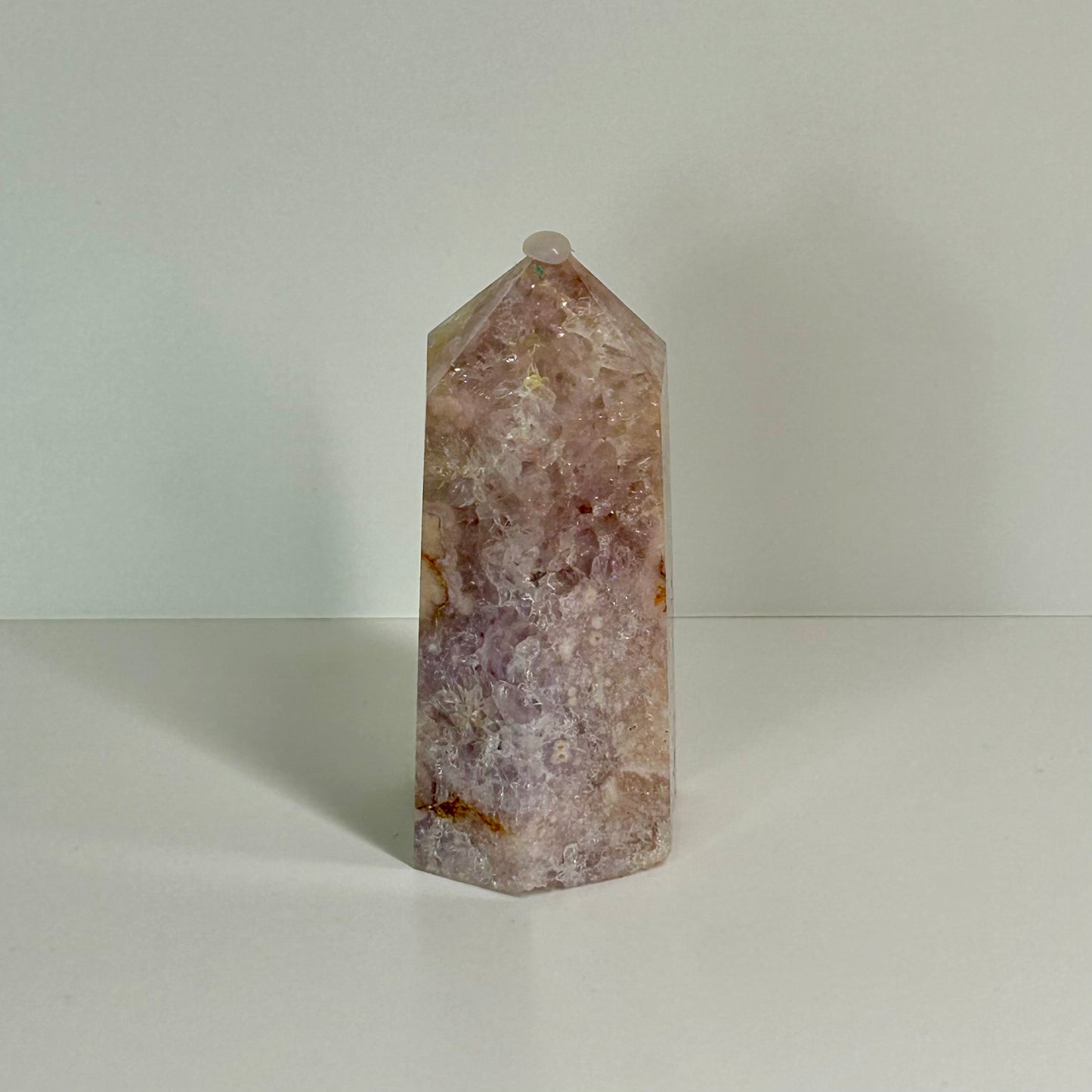 Pink Amethyst & Flower Agate