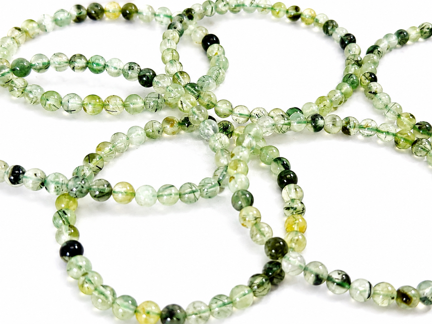 Prehnite 4mm Bracelet