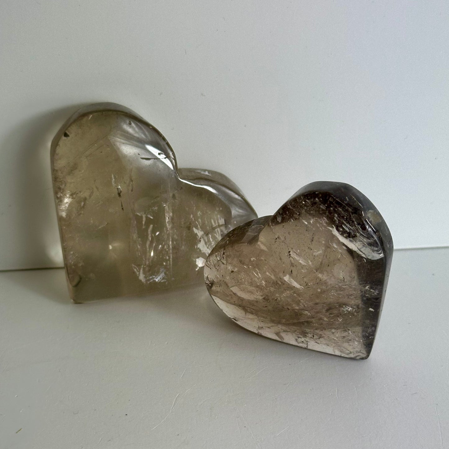Smokey Quartz Crystal Heart