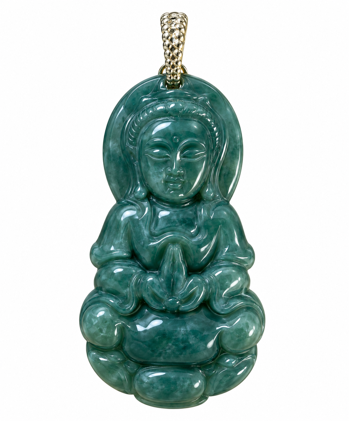 Jade Buddha Pendant