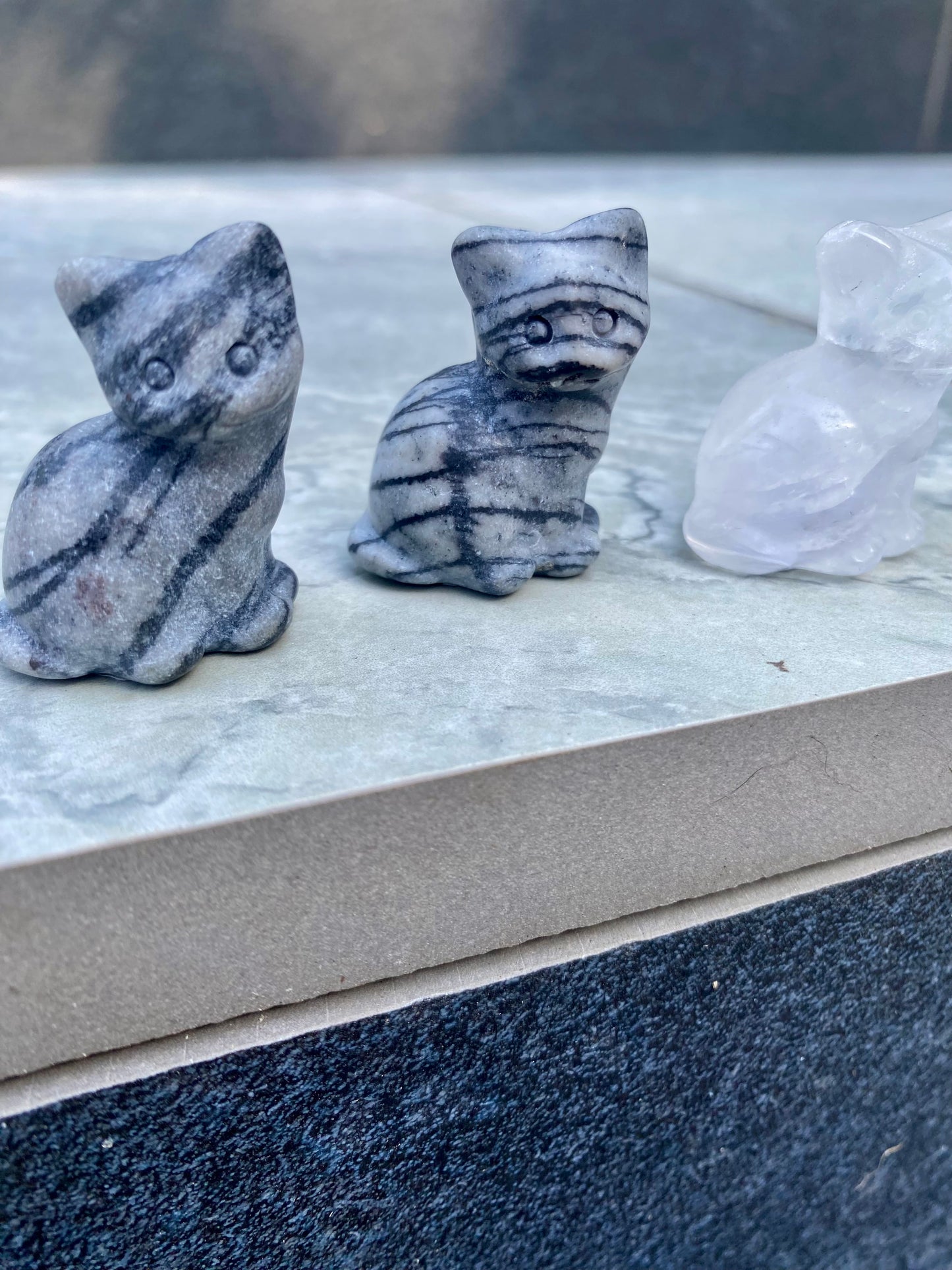 Cat Carvings