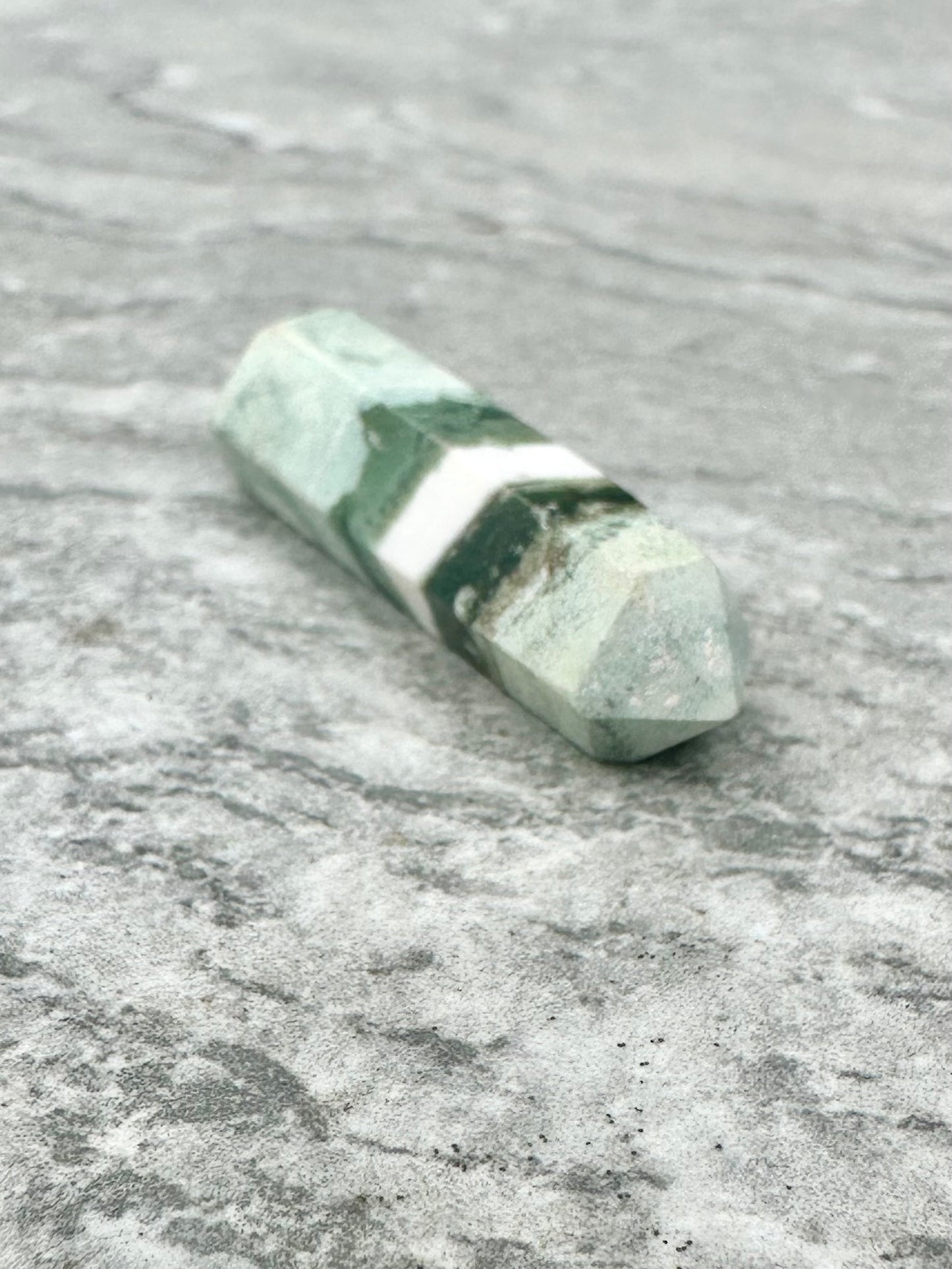 Moss agate tower