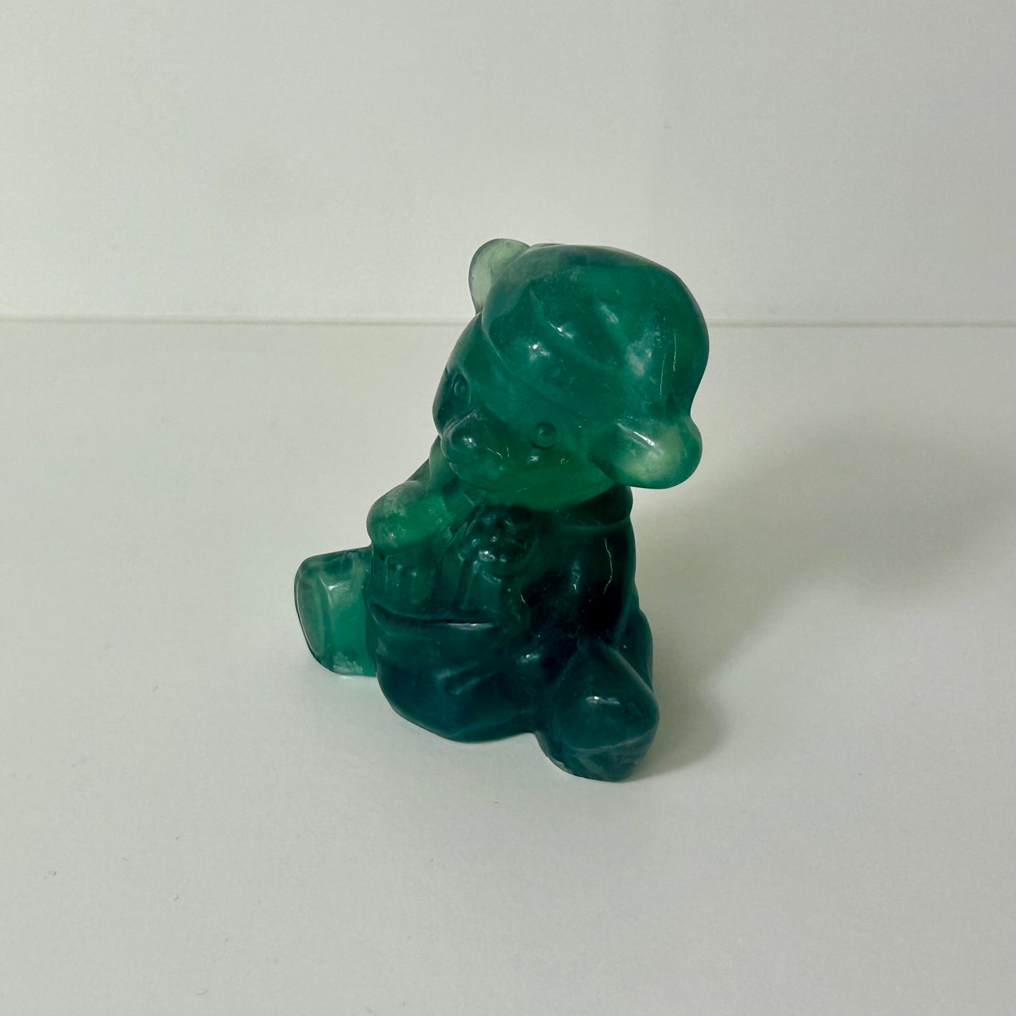 Fluorite Christmas Bear