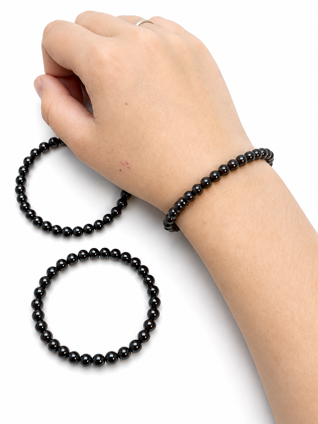 Garnet, 4mm Bracelet
