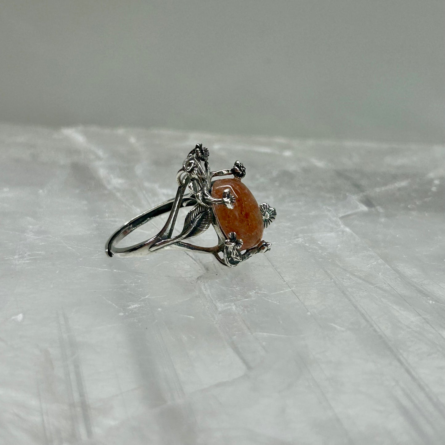 Sunstone Adjustable Ring
